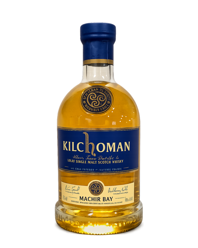 Kilchoman Machir Bay Islay single malt Scotch whisky bottle